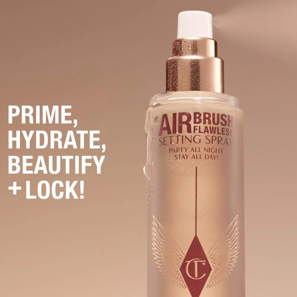 Charlotte Tilbury NIB Airbrush Flawless Setting Spray